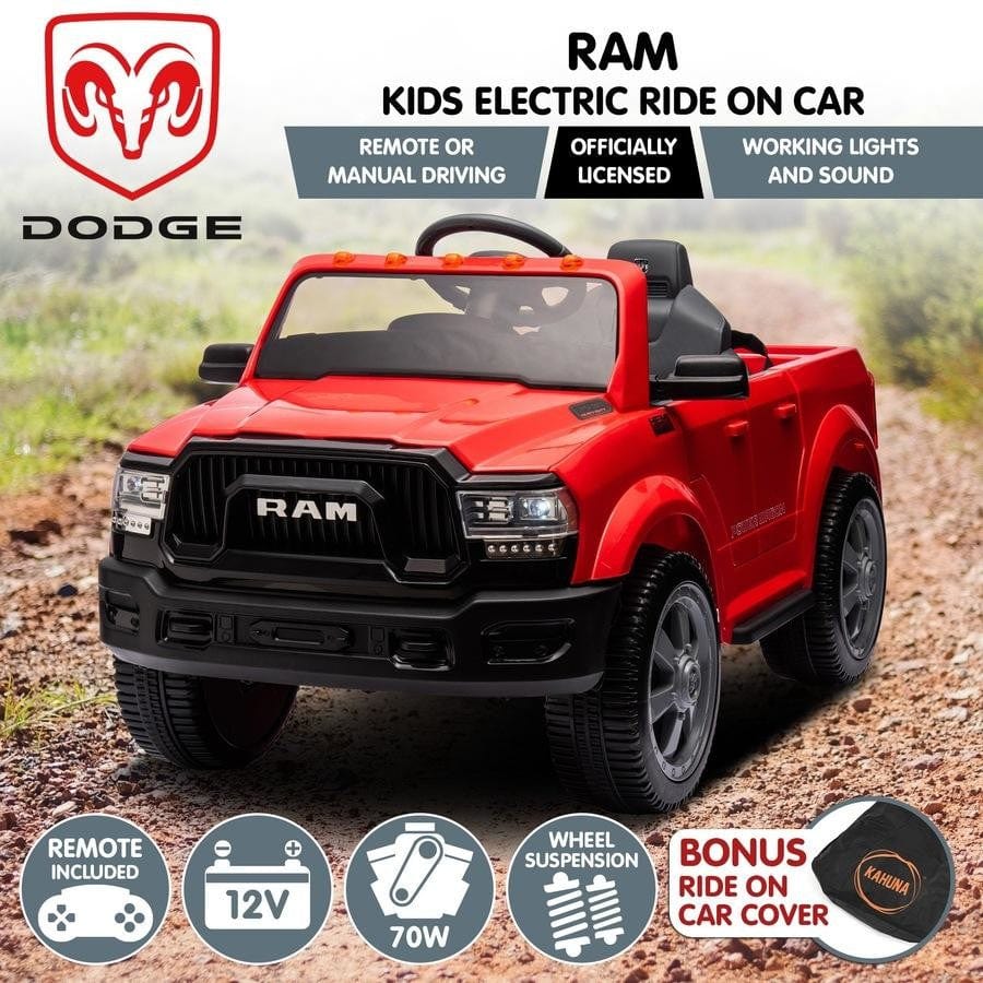 Ride on Dodge RAM - Red