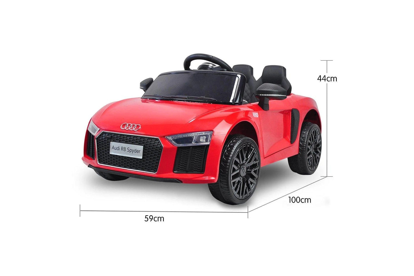 Ride on Audi R8 Spyder - Red