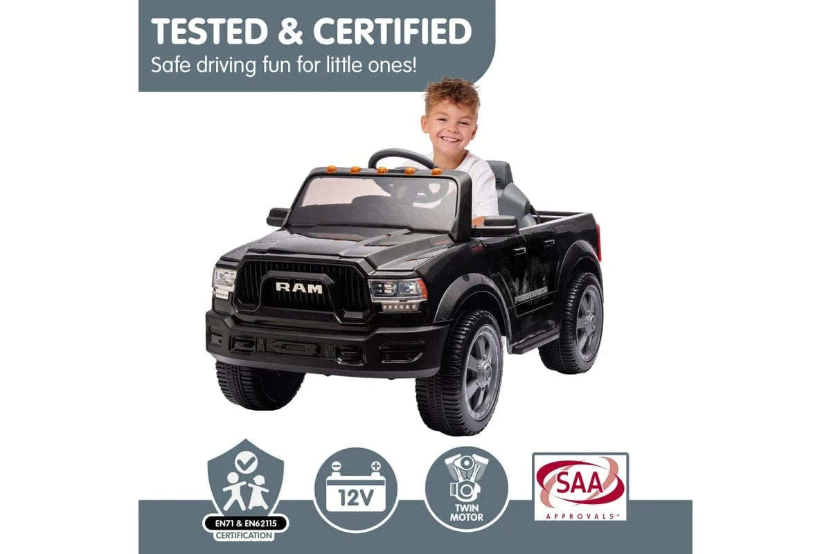 Ride on Dodge RAM - Black