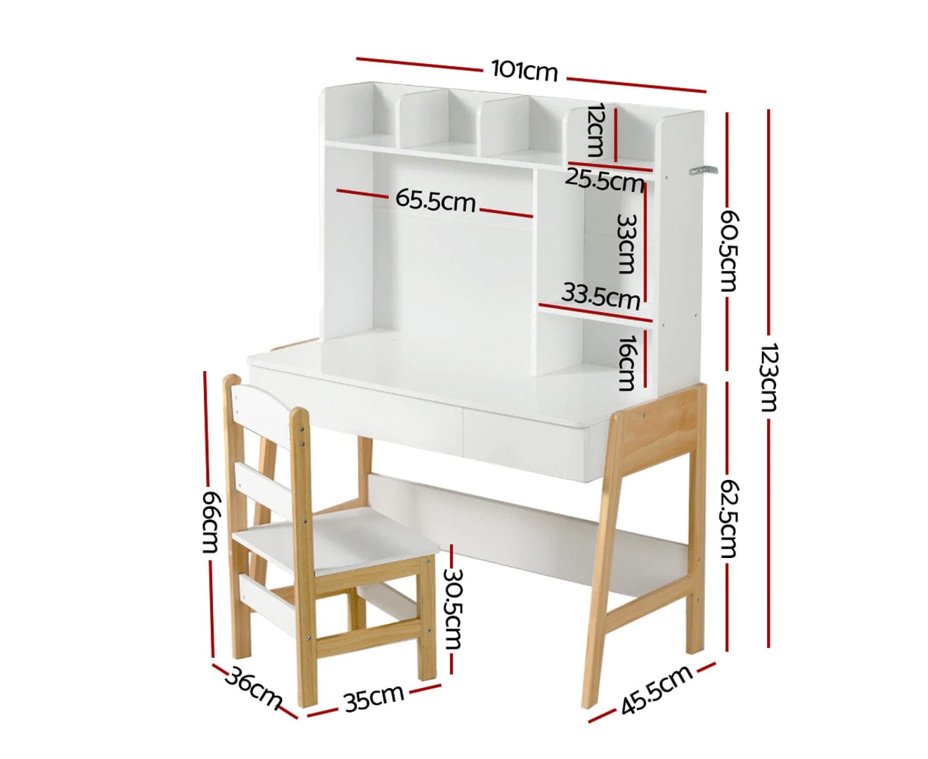 Small Kids Desk and Chair set