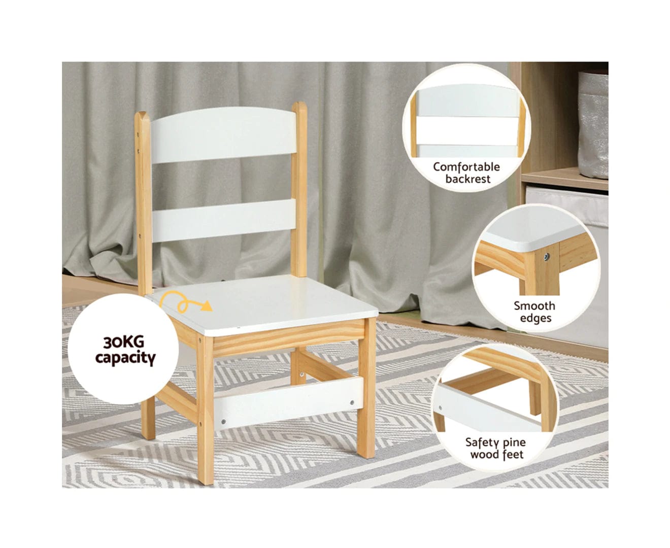 Small Kids Desk and Chair set