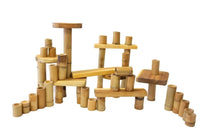 Bamboo building set - 46 piece