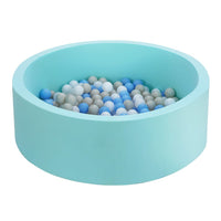 Toddler Foam Ball Pit Set - Aqua