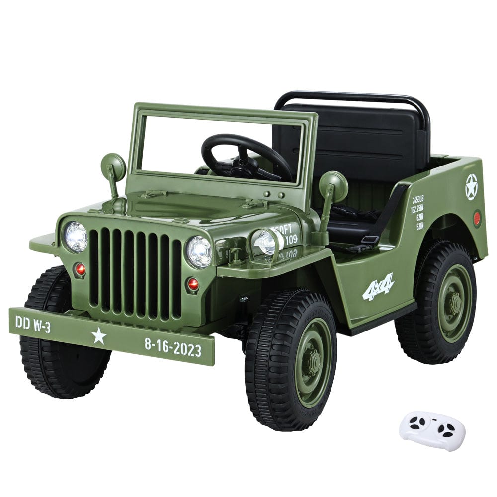 Ride on Military Jeep - Green