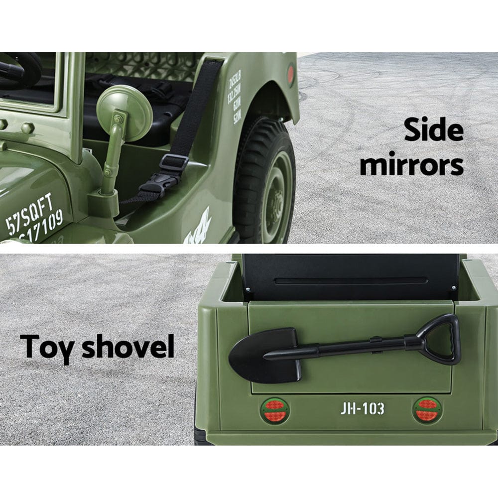 Ride on Military Jeep - Green