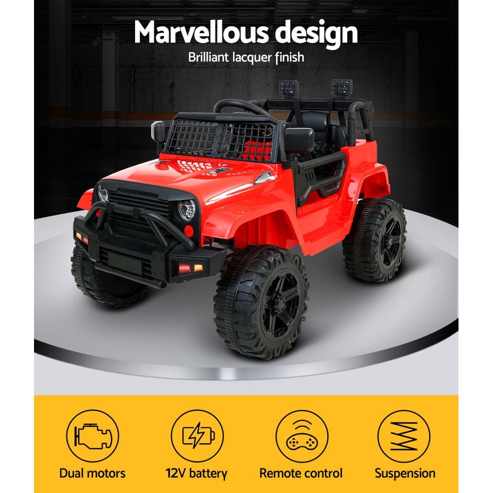 Ride on Jeep - Red