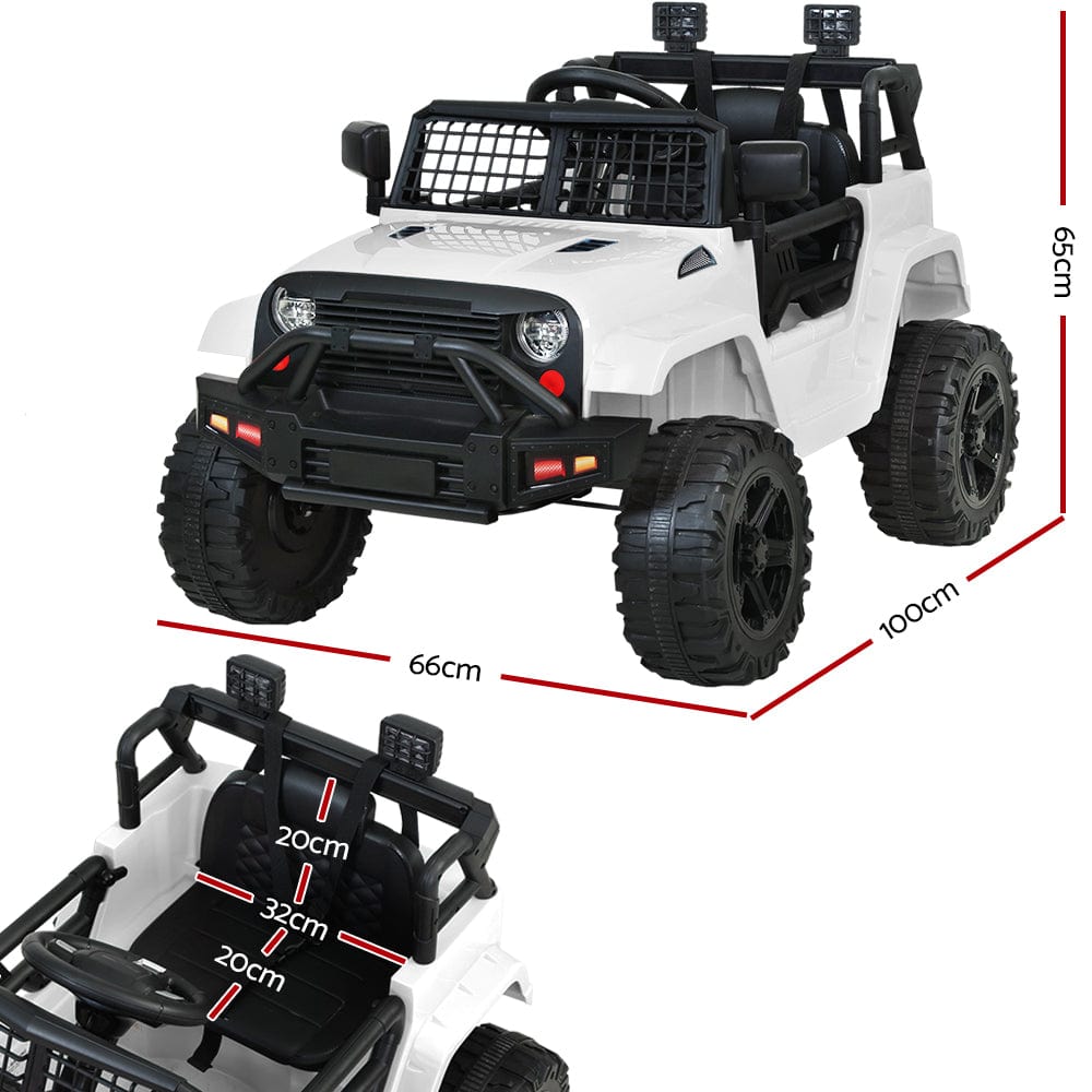 Ride on Jeep - White