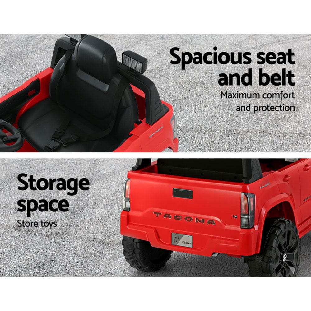 Ride on Toyota Tacoma - Red