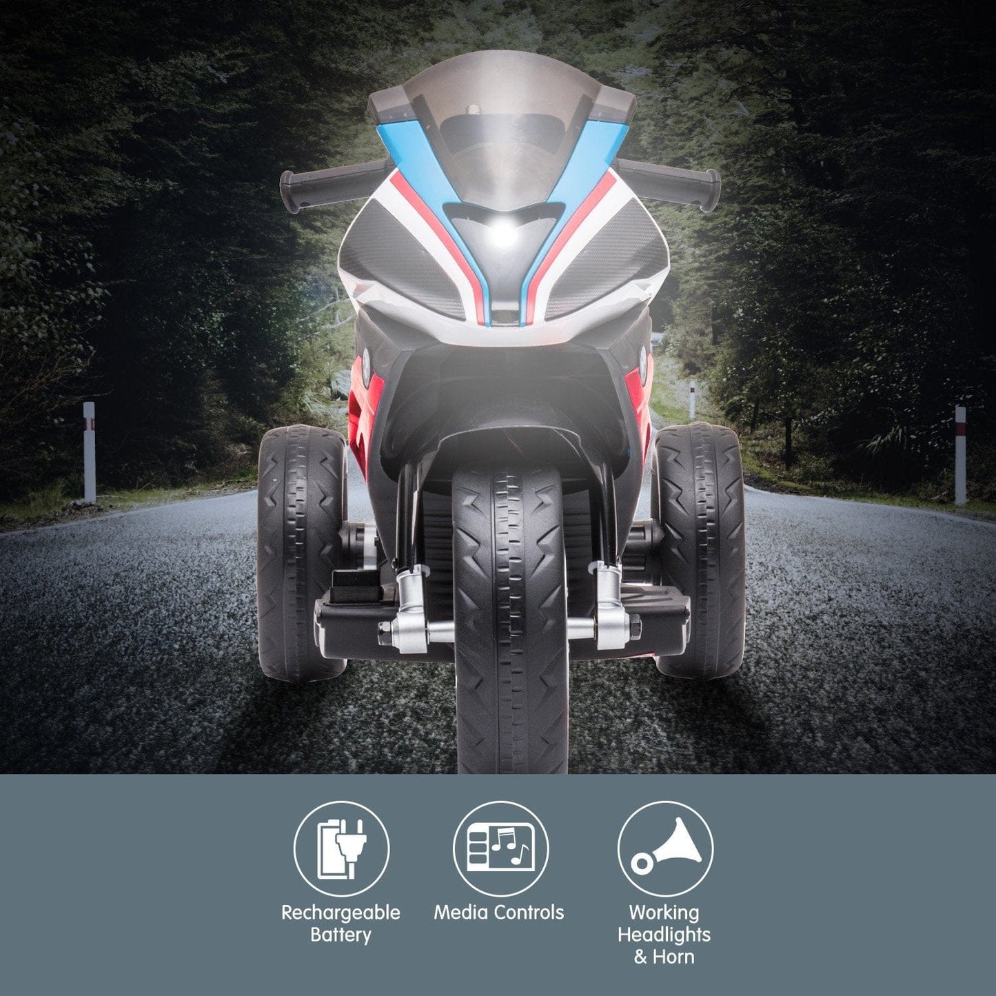 Ride on BMW HP4 Motorbike - Blue