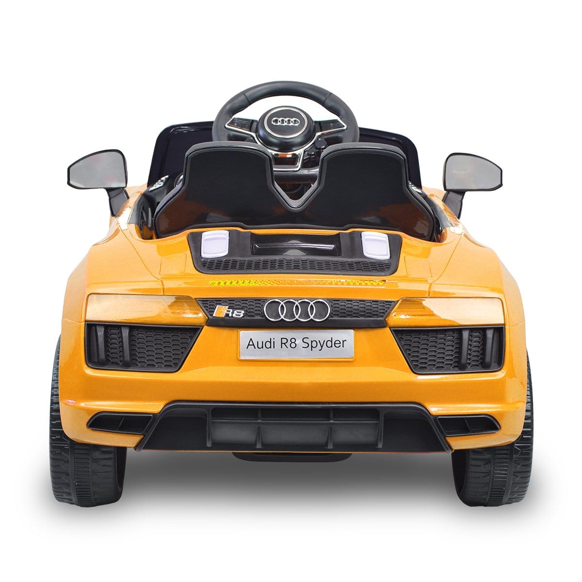 Ride on Audi R8 Spyder - Yellow