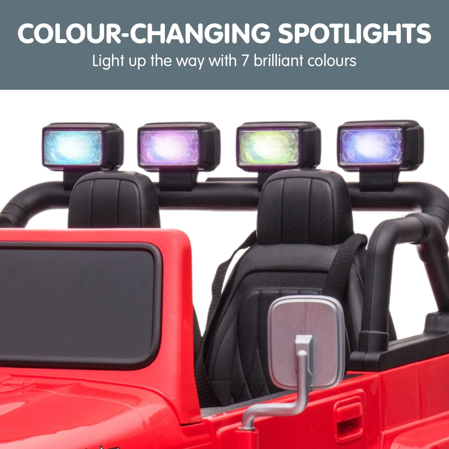 Ride on Toyota Land Cruiser FJ 40 - Red