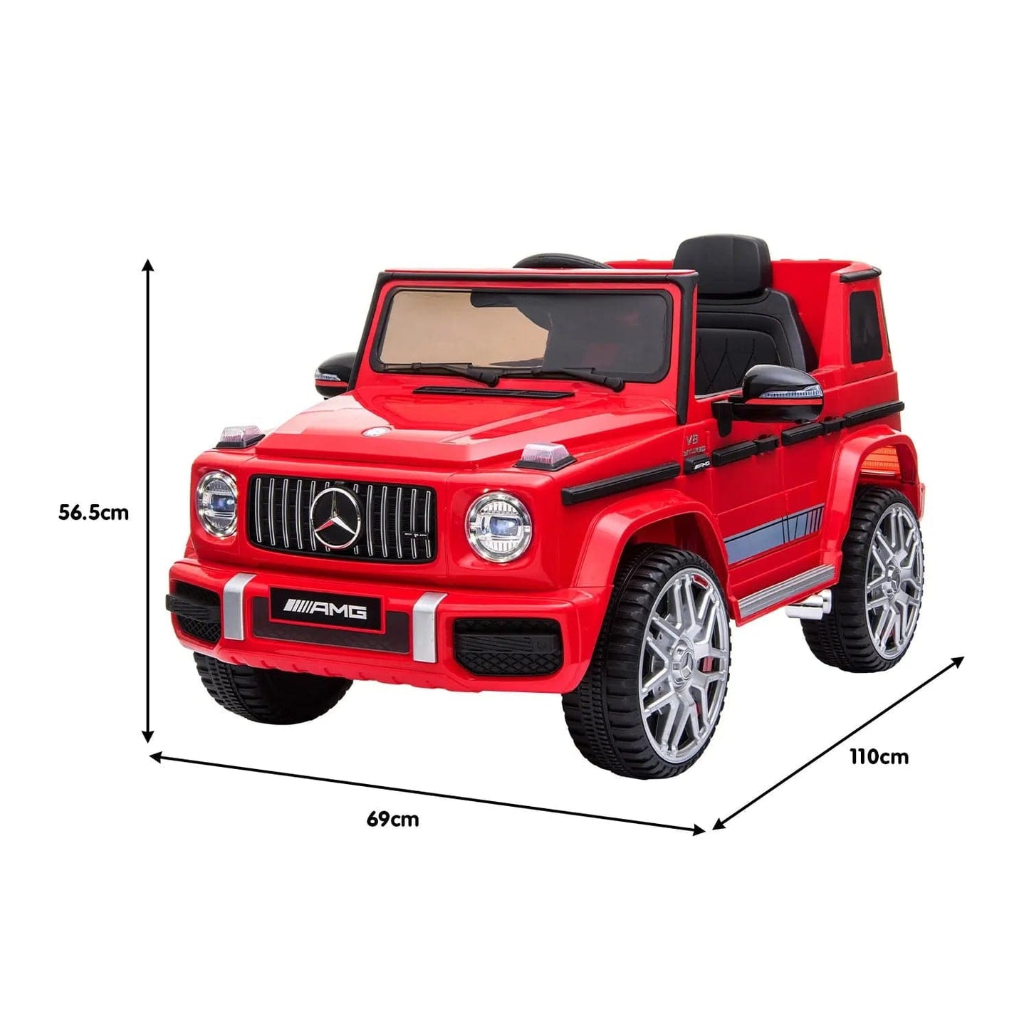 Ride on Mercedes Benz AMG G63 - Red