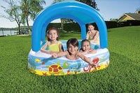 Kids Inflatable Pool - Ocean Life