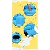Toddler Recliner Chair - Blue