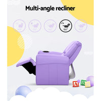 Toddler Recliner Chair - Purple