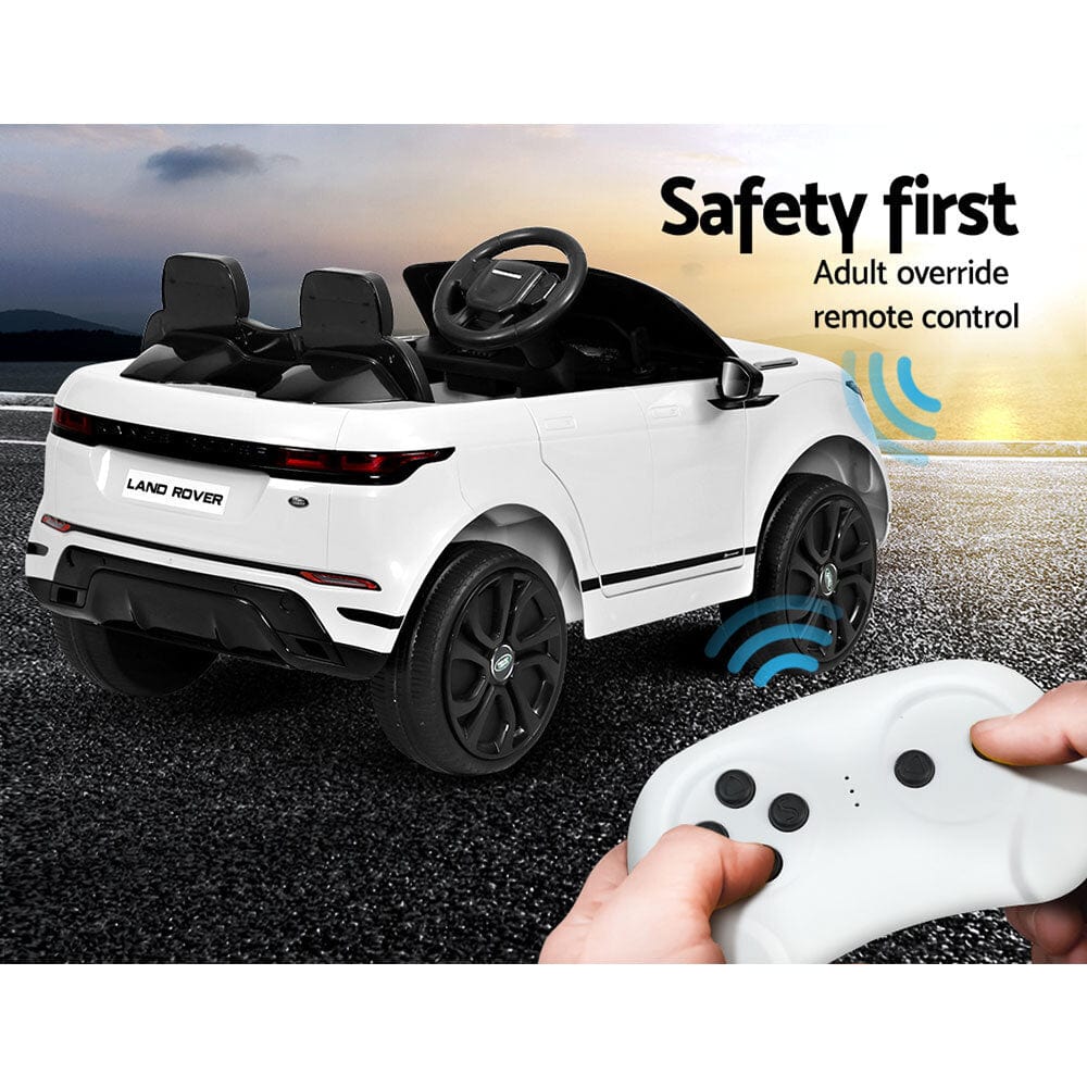 Ride on Range Rover Evoque - White