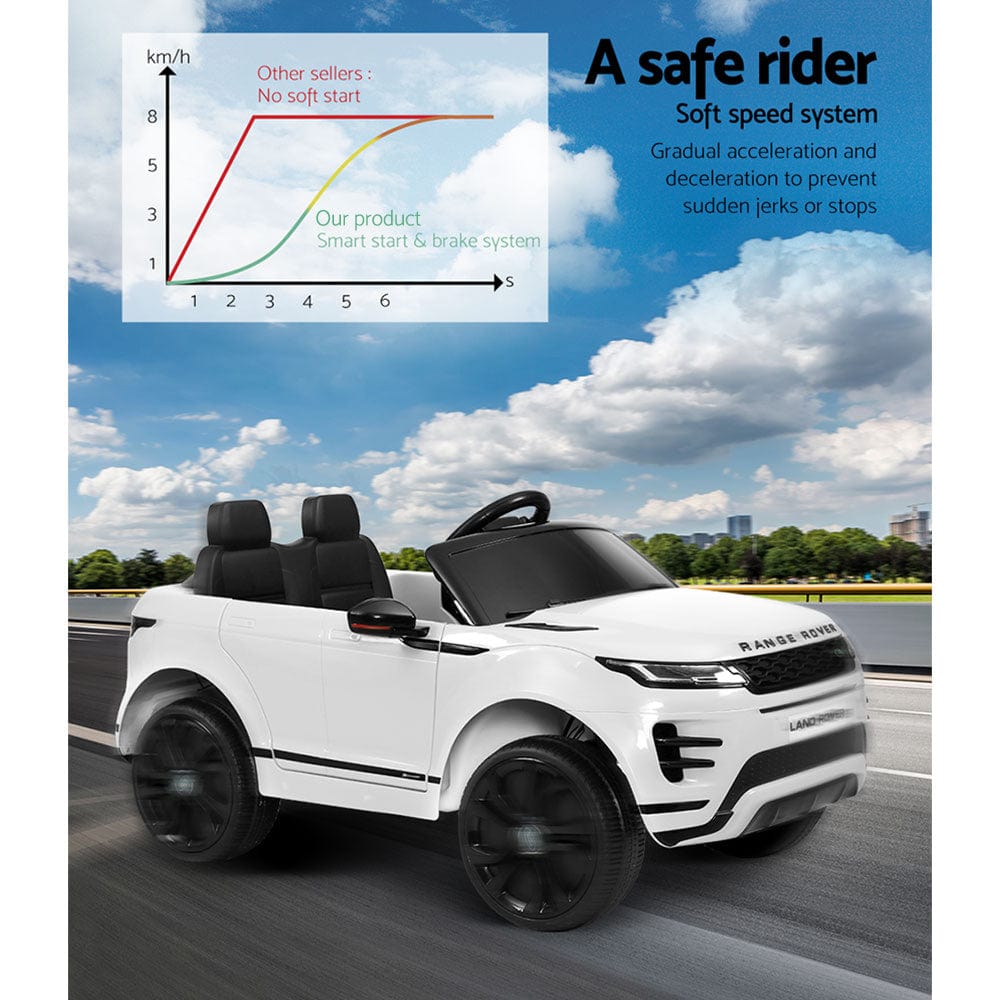 Ride on Range Rover Evoque - White