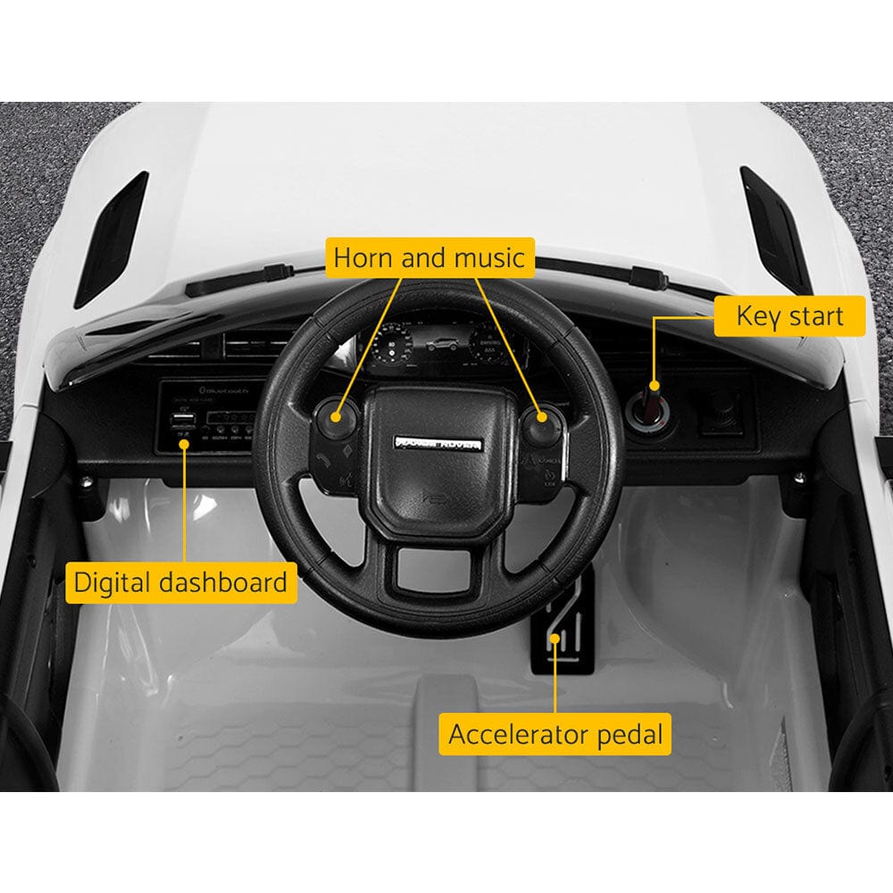 Ride on Range Rover Evoque - White