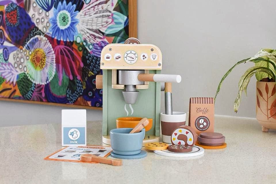 Deluxe Wooden Barista Set