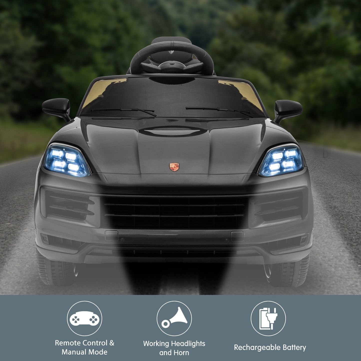 Ride on Porsche - Black