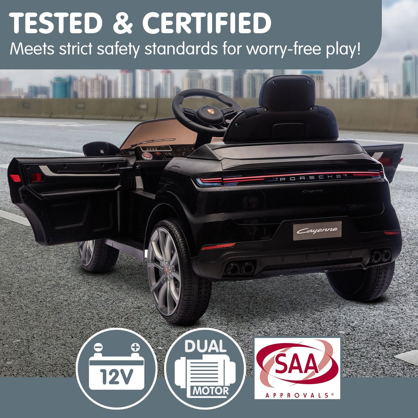 Ride on Porsche - Black