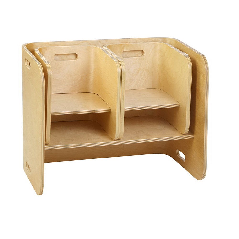 Timber Curve Desk and Chair set