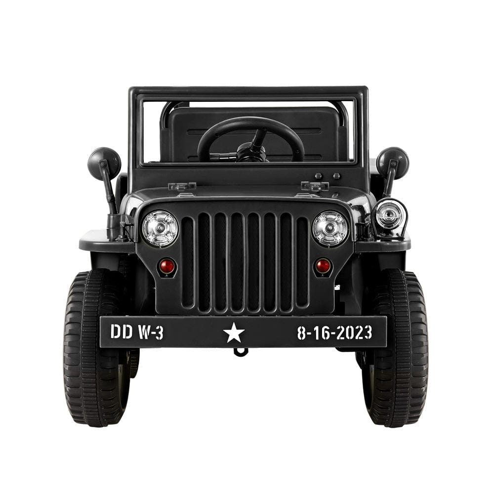 Ride on Military Jeep - Black