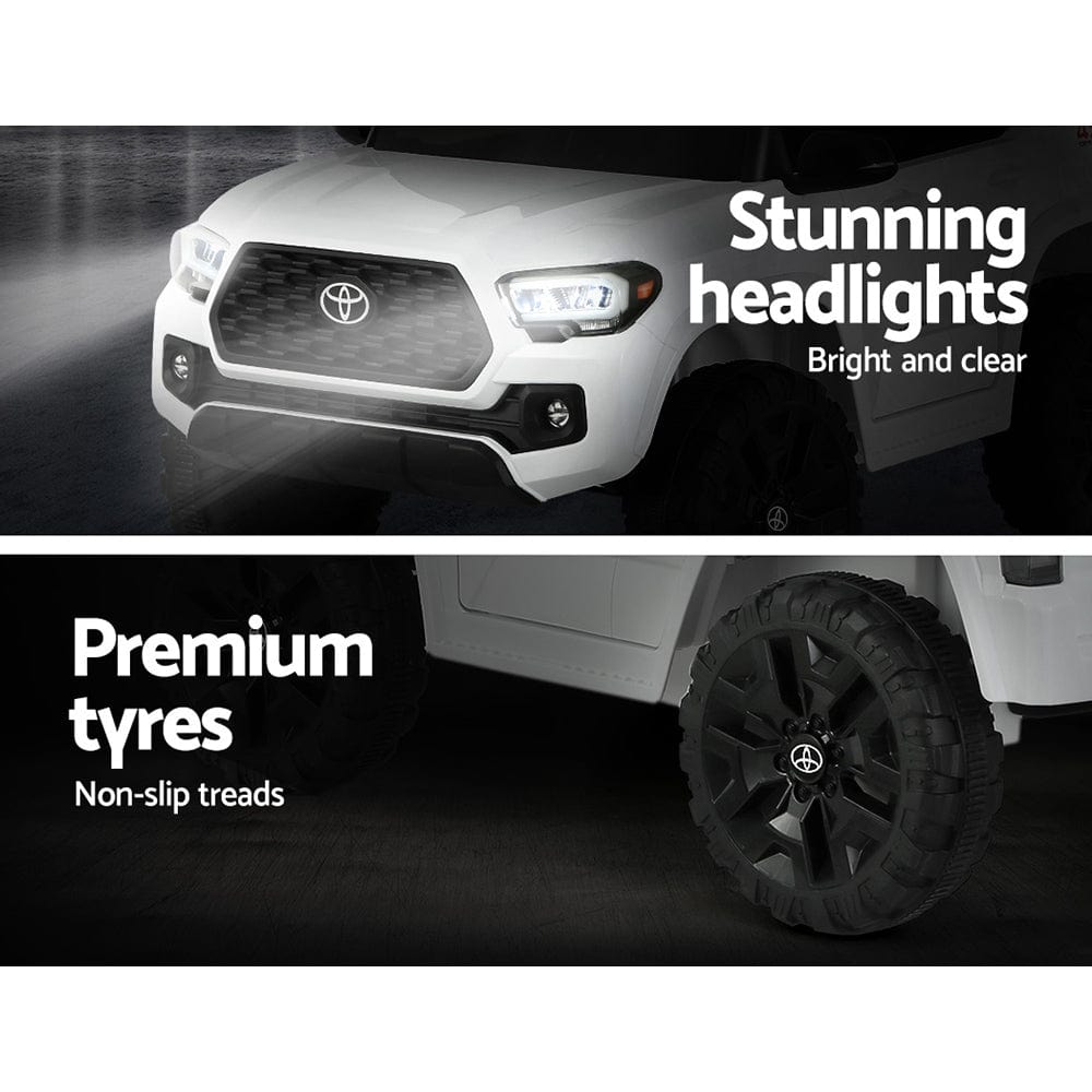 Ride on Toyota Tacoma - White