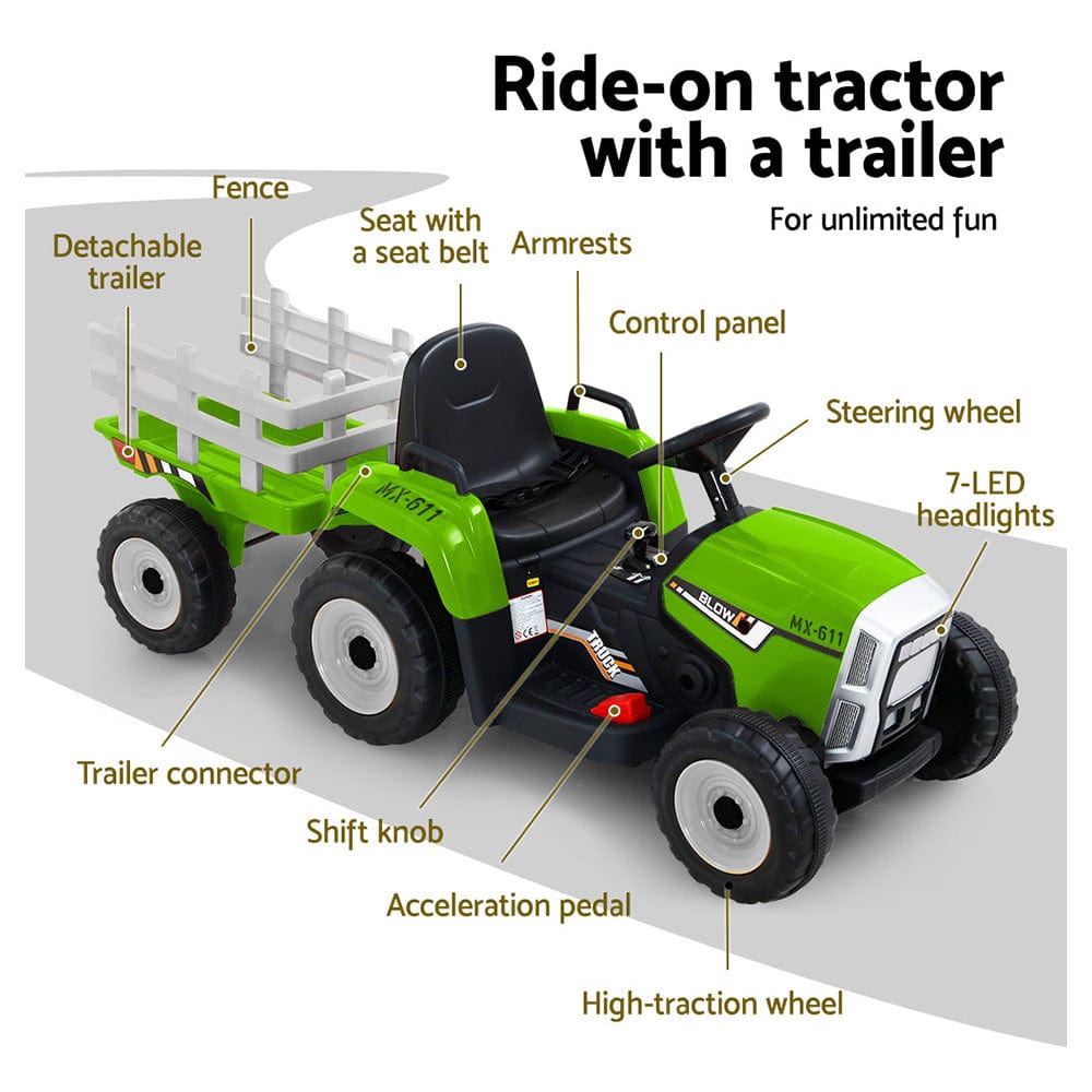 Ride on Tractor - Green