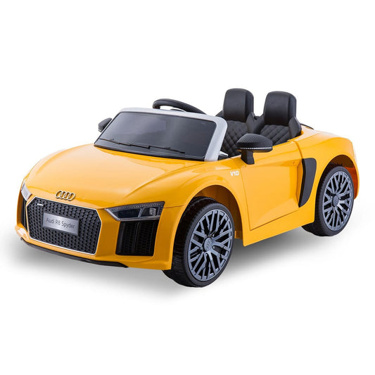 Ride on Audi R8 Spyder - Yellow
