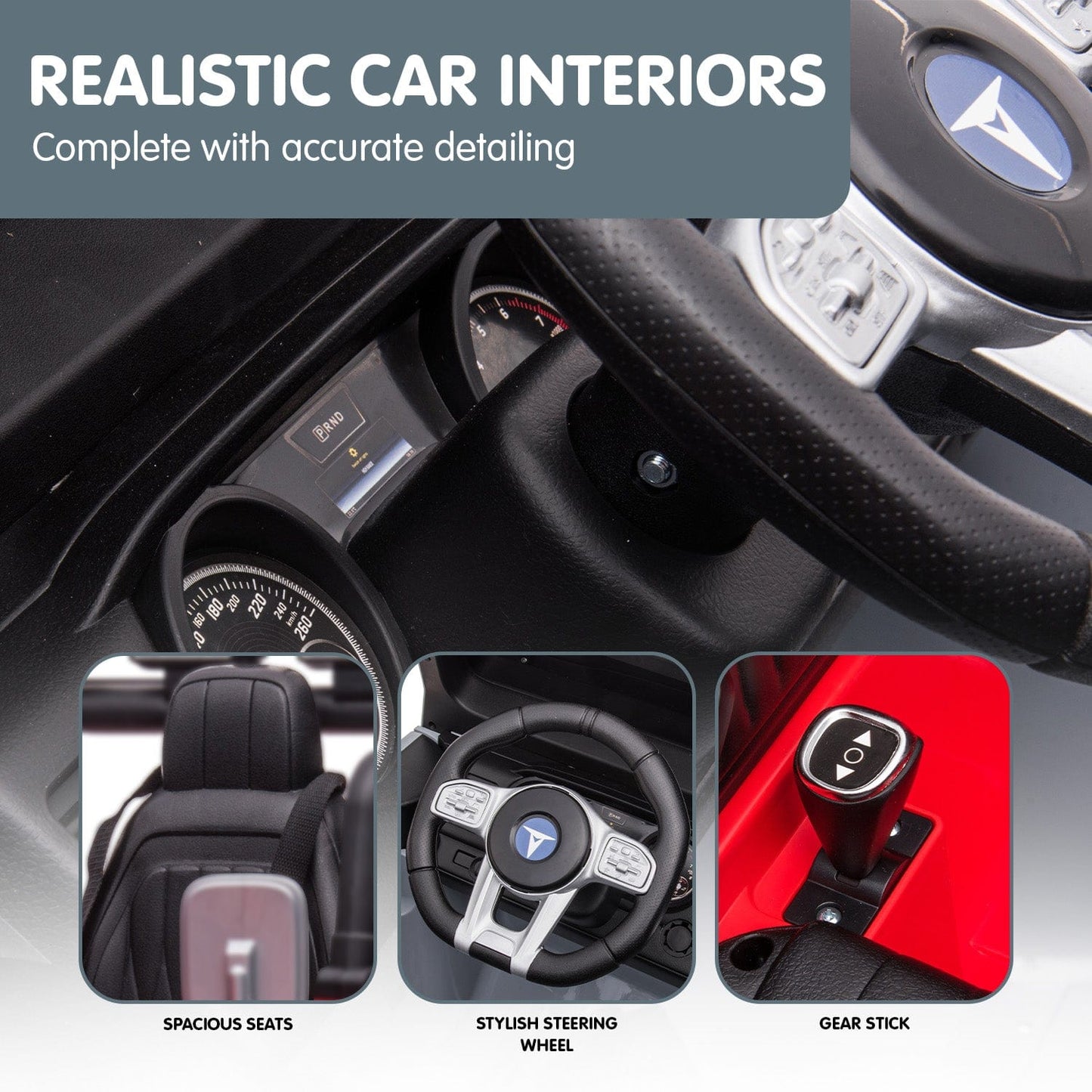 Ride on Toyota Land Cruiser FJ 40 - Red