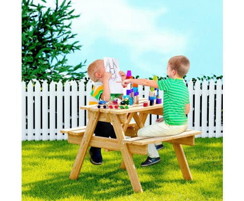 Kids Picnic Table - Natural